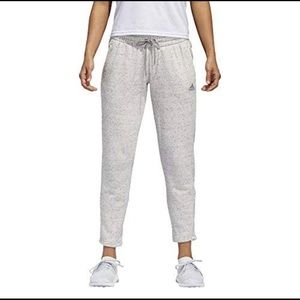 Adidas women’s French terry tapered cotton pants